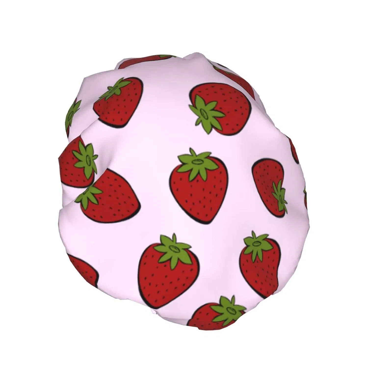 Шапочка для душа, Oudrspo, Strawberries Print — фото 2