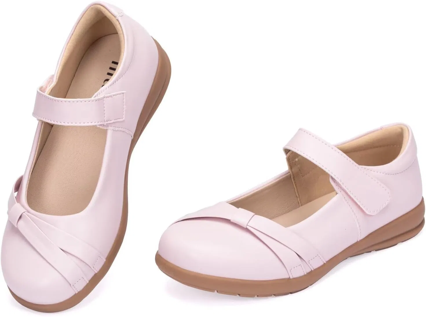 Детские туфли Мэри Джейн для девочек Frank Mully, Pink/Knot — фото 2