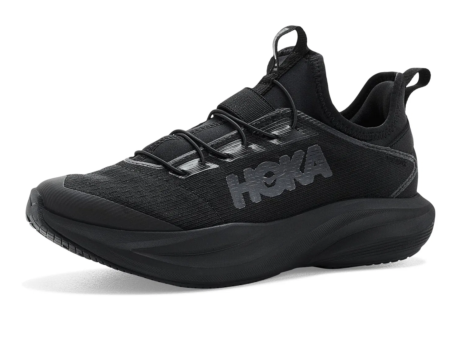 Кроссовки Mach 7 (для маленьких детей) Hoka Kids, Black/Black — фото 2
