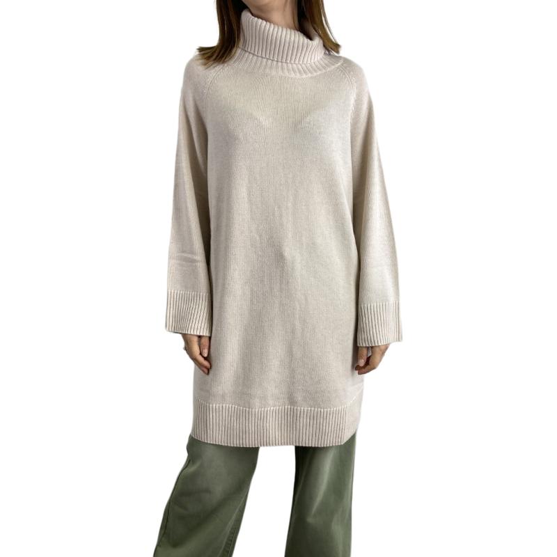 

Платье AE с длинными рукавами, женское, светло-абрикосового цвета ARMANI EXCHANGE, Light Apricot