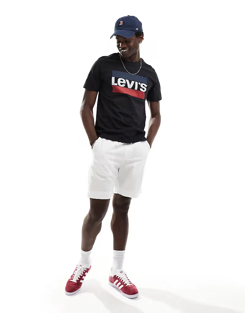 Футболка Levi's Sportswear с логотипом, черный