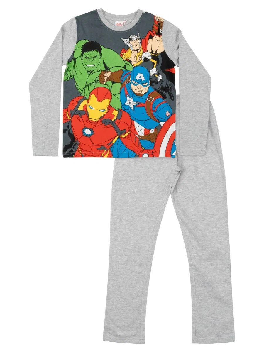 Пижама Marvel Мстители серого цвета Marvel Avengers — фото 4