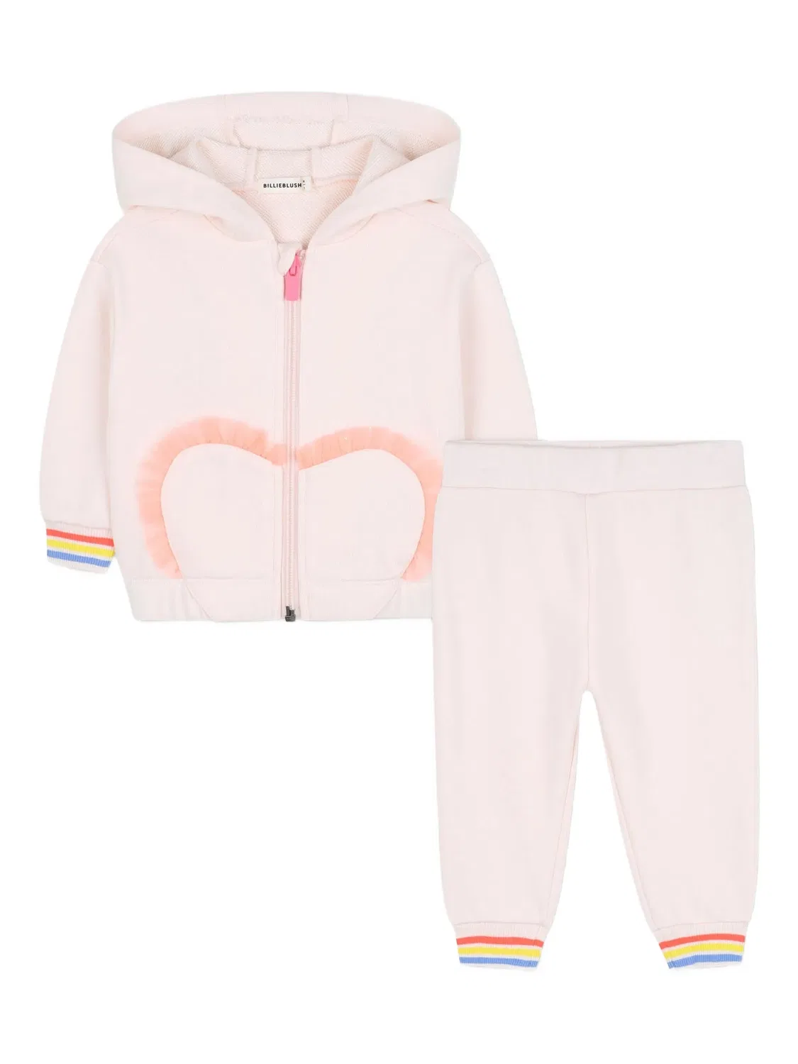 Комплект худи и спортивных штанов Billieblush, розовый