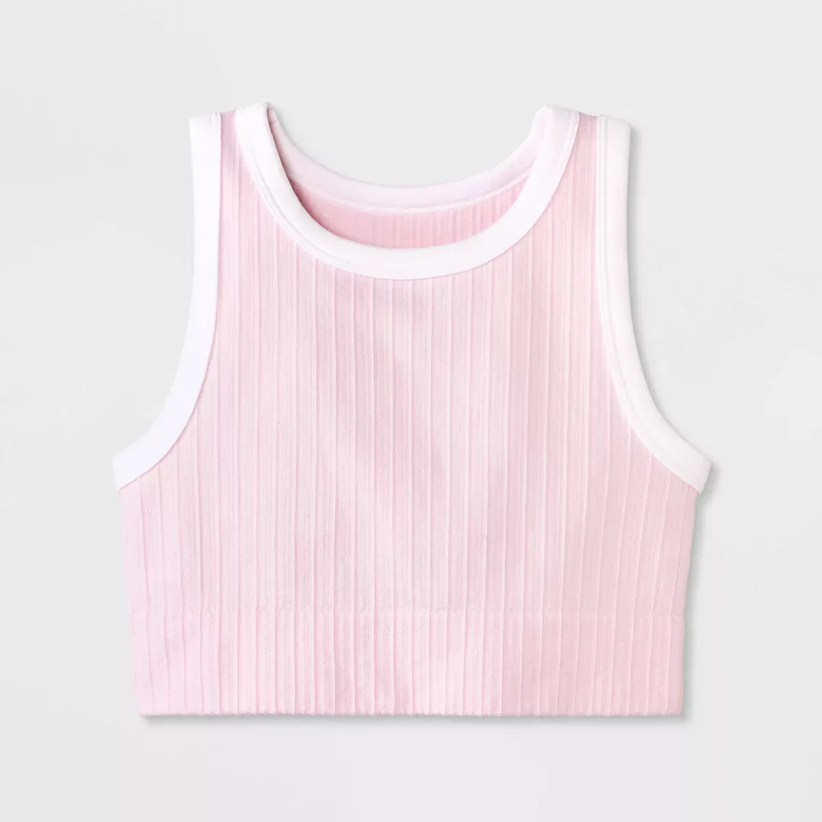 Детский бюстгальтер без чашек с контрастной отделкой KIDS SOCKS/PACKAGED UNDERWEAR, Pink