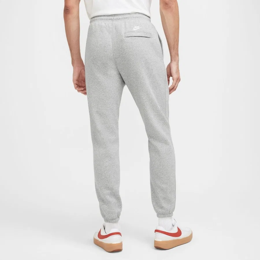 Спортивные брюки с флисовой подкладкой Nike Club Brushed Fleece, Серый — фото 3