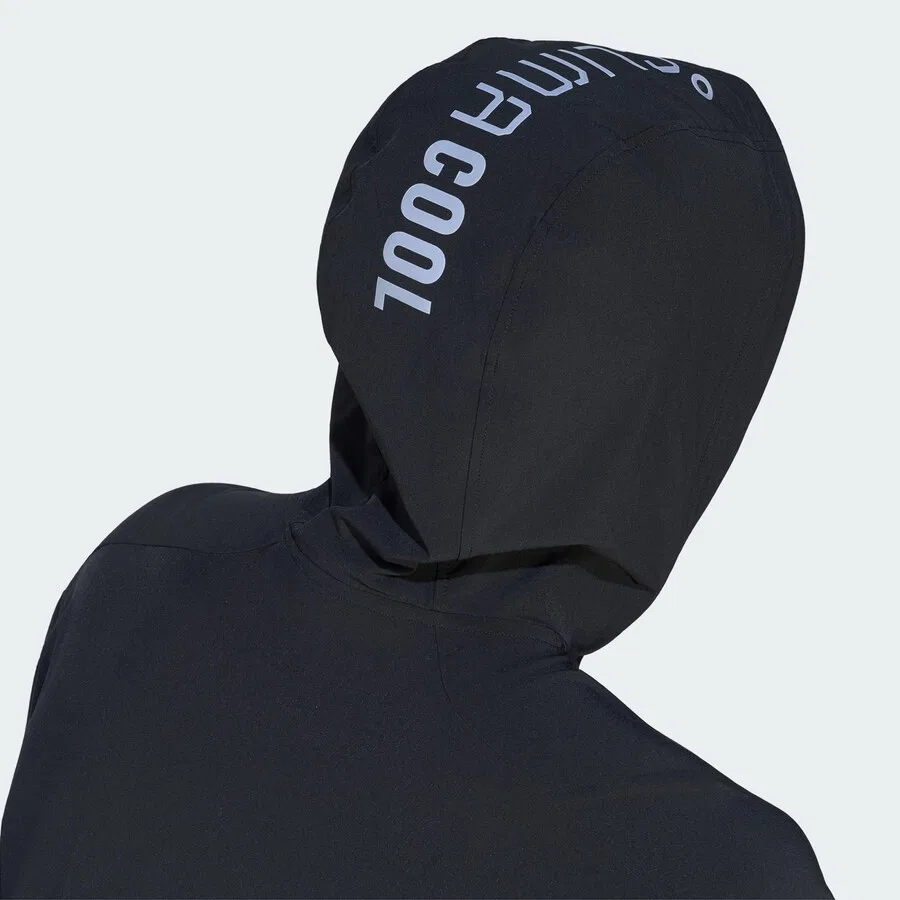 Куртка для тренировок ADIDAS PERFORMANCE 'Tech Apparel' черного цвета — фото 3