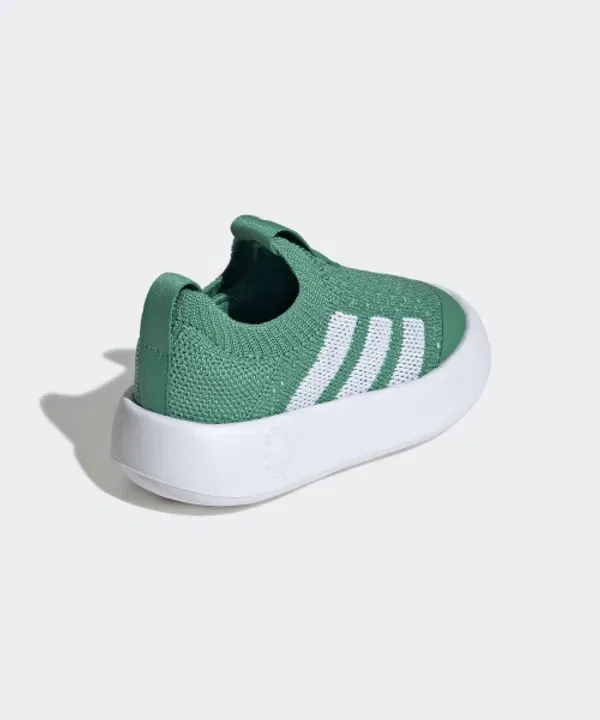 Кроссовки детские Bubble Comfy, Adidas Kids, зеленый — фото 4