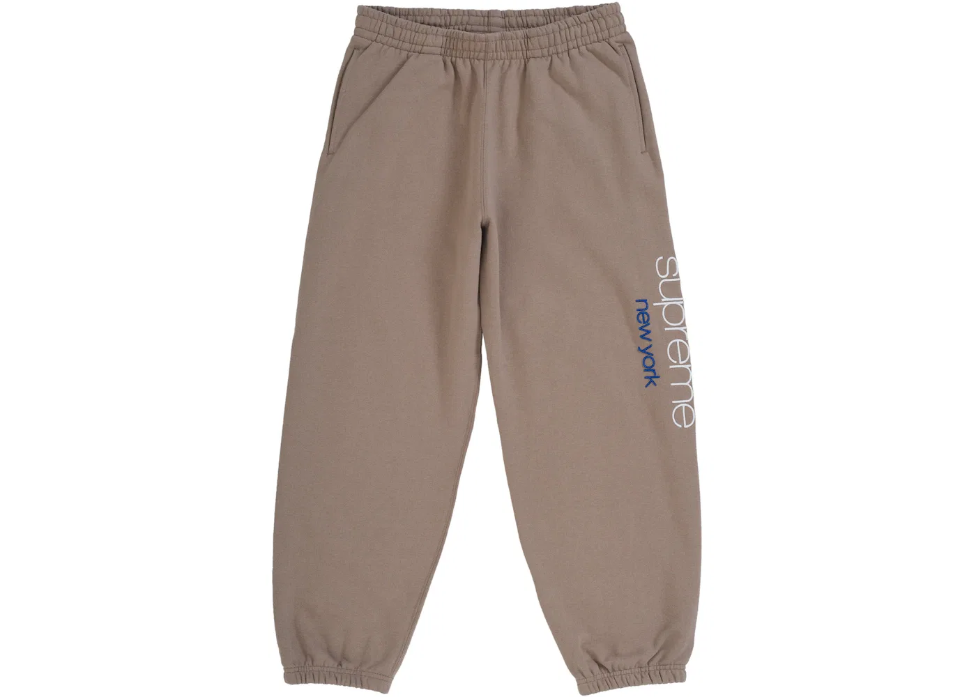 Мужские спортивные штаны классические с логотипом Supreme Sweatpant, Taupe