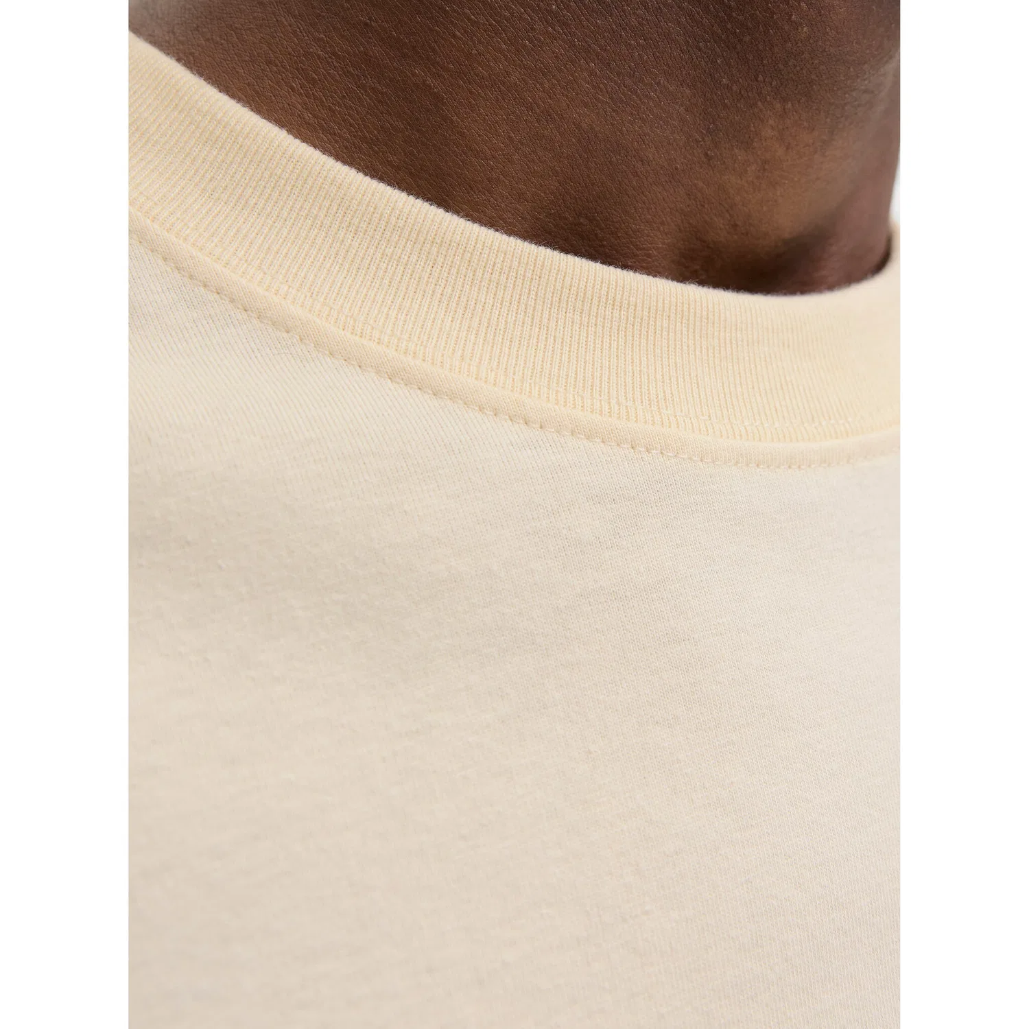 Детская футболка с круглым вырезом Jack & Jones, Antique White — фото 3