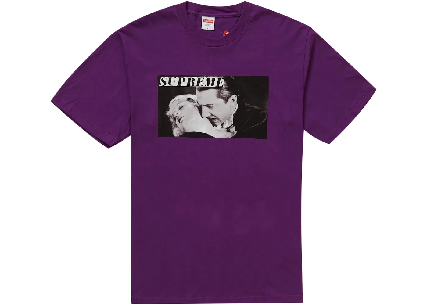 Мужская футболка с принтом Bela Lugosi Tee Supreme, Purple