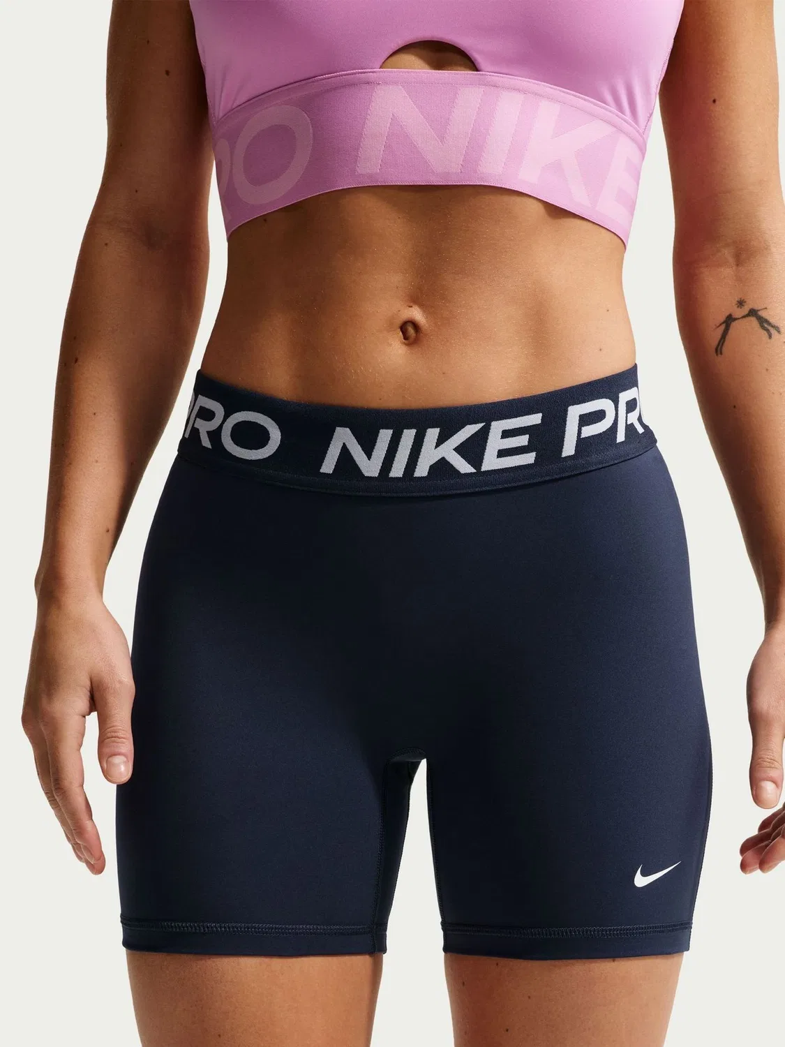 Шорты Nike Pro 365 5" средней посадки, Midnight Navy
