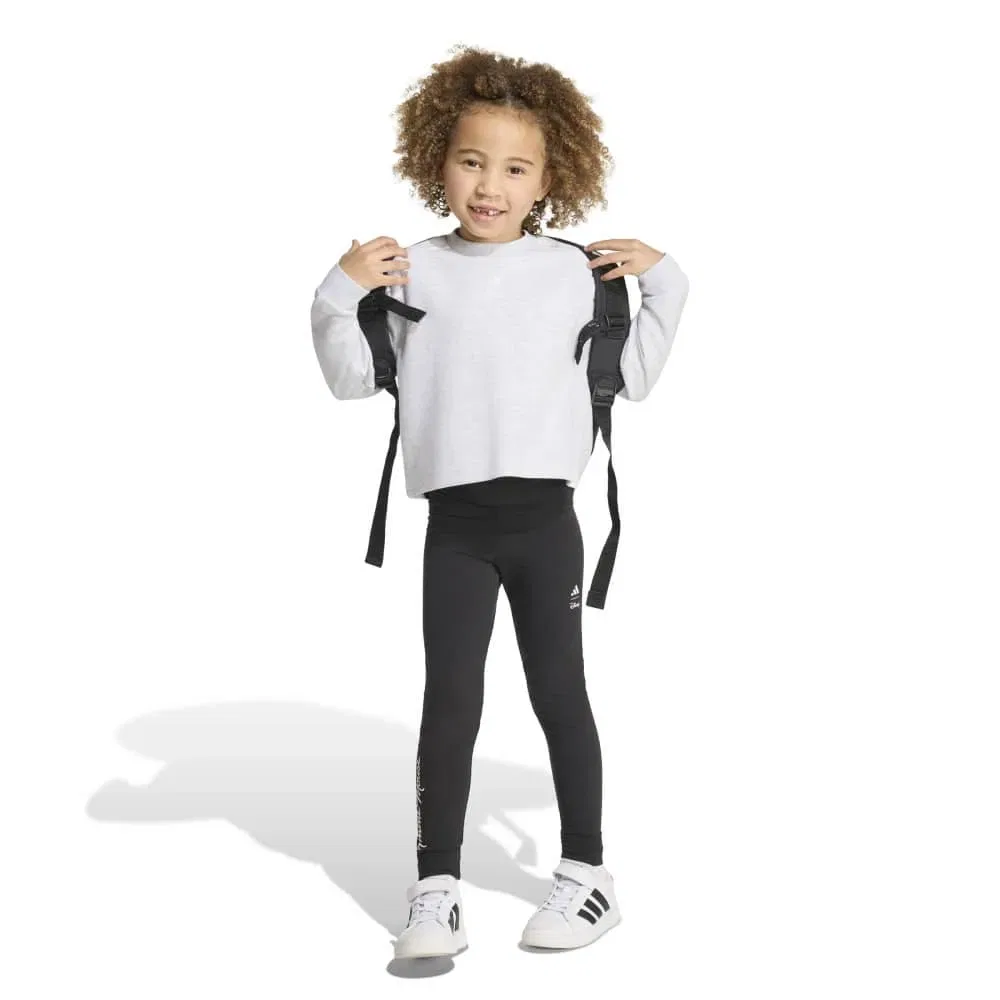 Детский спортивный комплект с принтом Minnie Mouse Adidas Disney Minnie Mouse Jogger LG set, Black — фото 3
