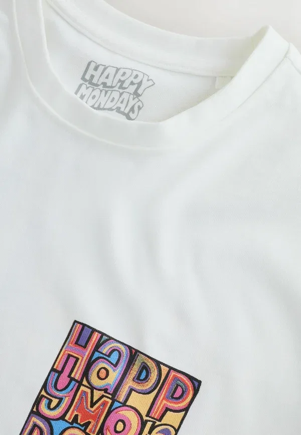 Футболка с принтом Print t-shirt Next белый — фото 4