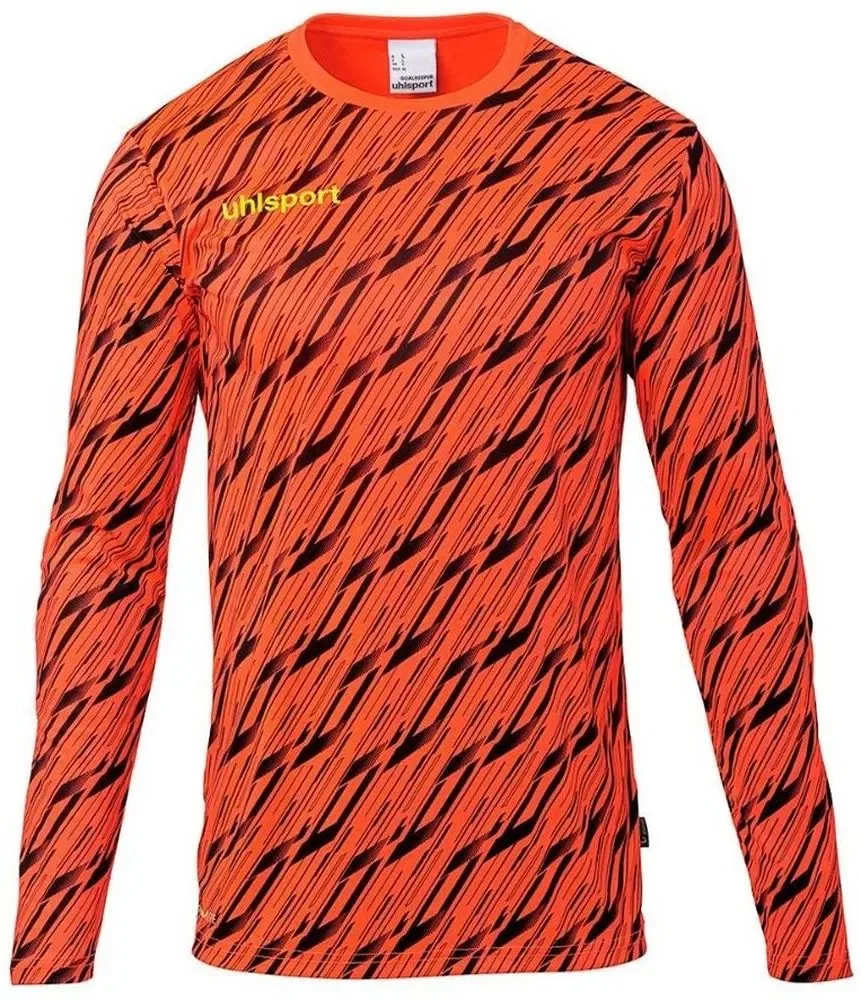 Футболка спортивная с принтом Progressive Torwart Uhlsport, красный