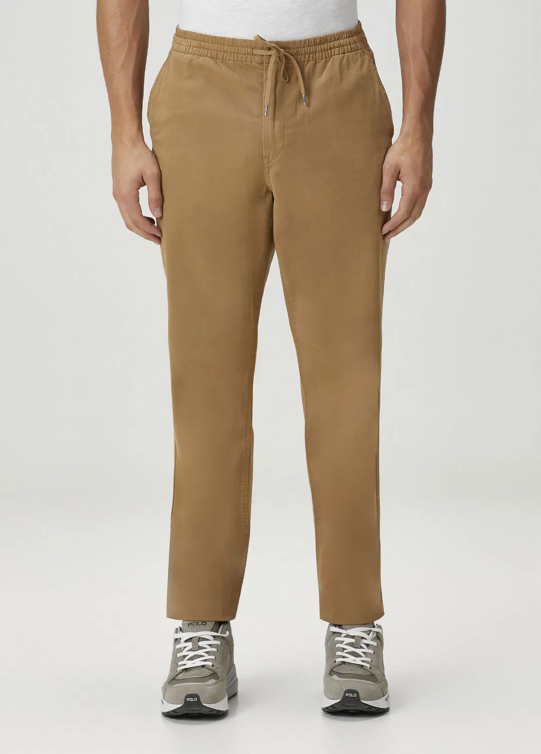 Брюки Classic Fit Stretch Twill Polo Ralph Lauren, Haki-Bej — фото 2