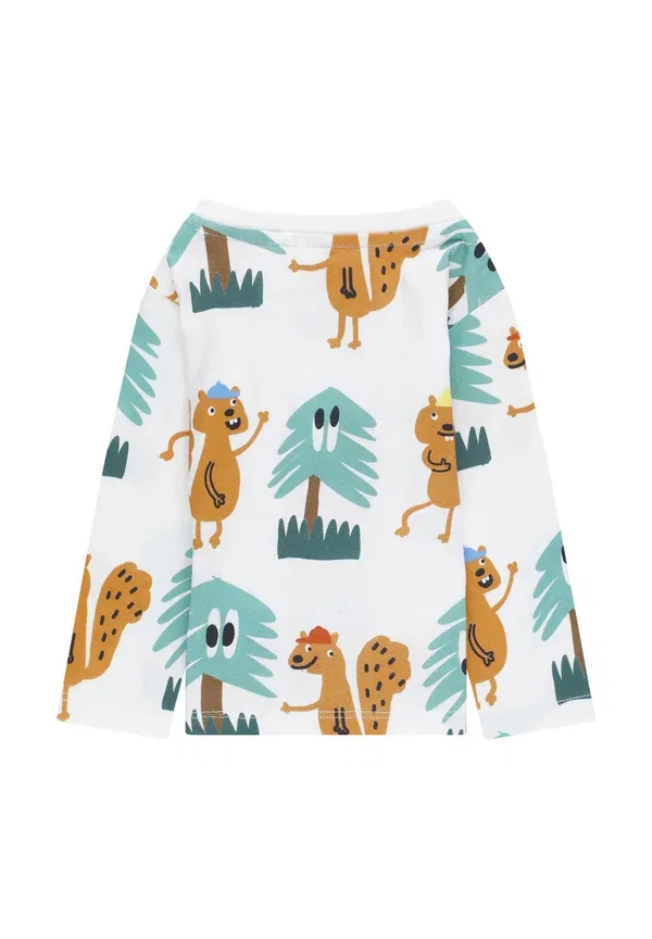Топ с длинным рукавом с принтом Long sleeved top Stella Mccartney Kids, белый — фото 2