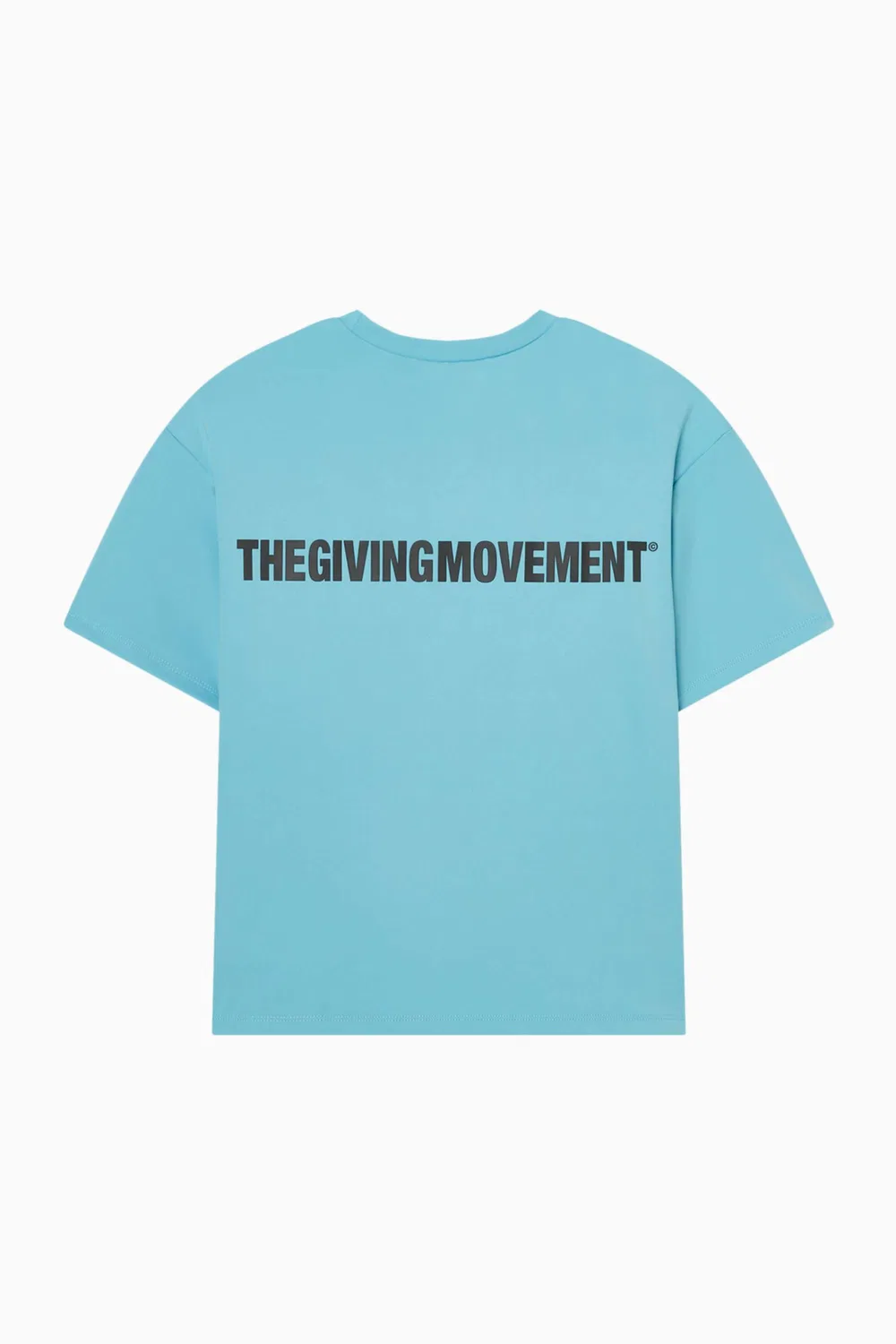 Футболка обычного кроя из переработанного мягкого материала The Giving Movement, синий — фото 3