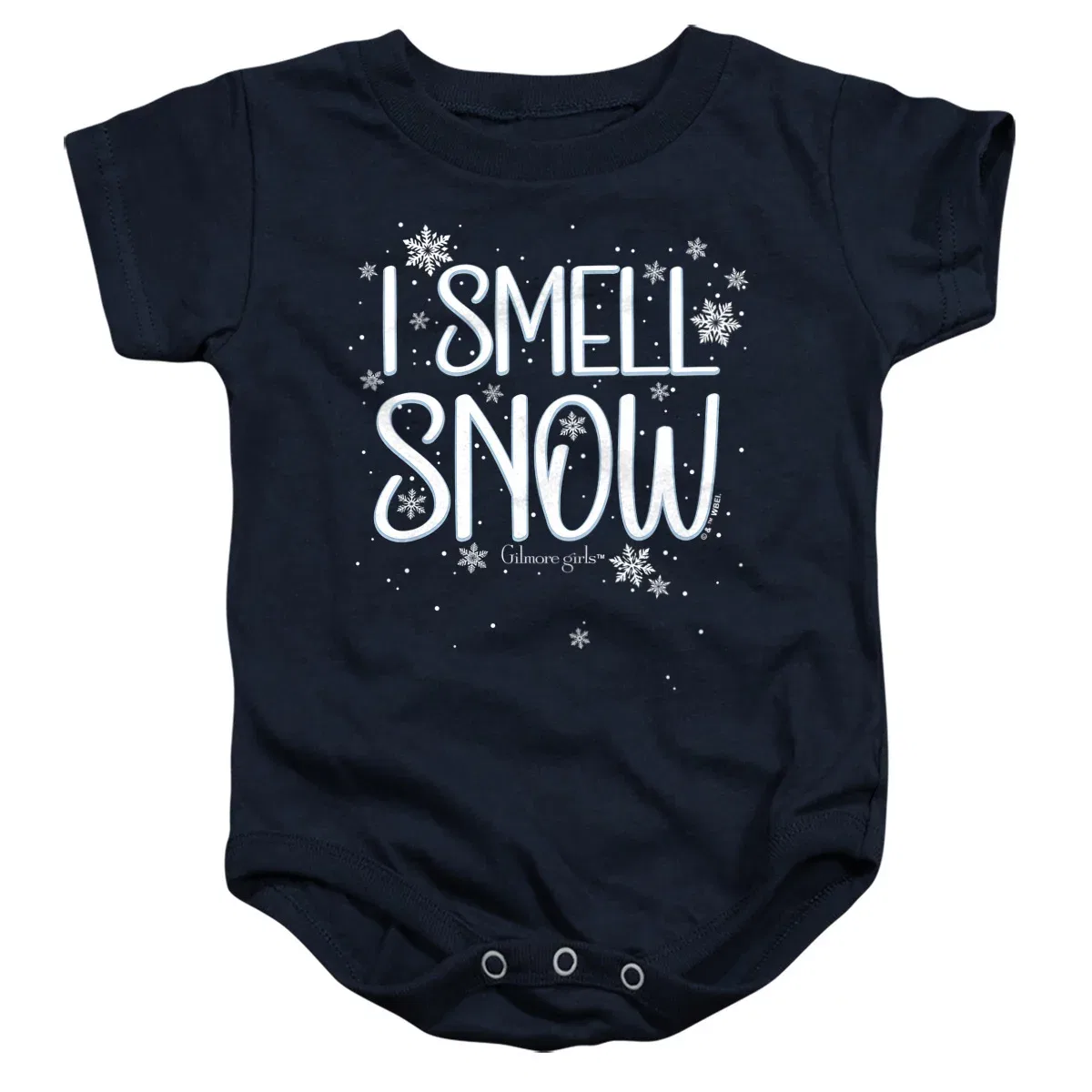 Детское боди с коротким рукавом I Smell Snow Gilmore Girls, Navy