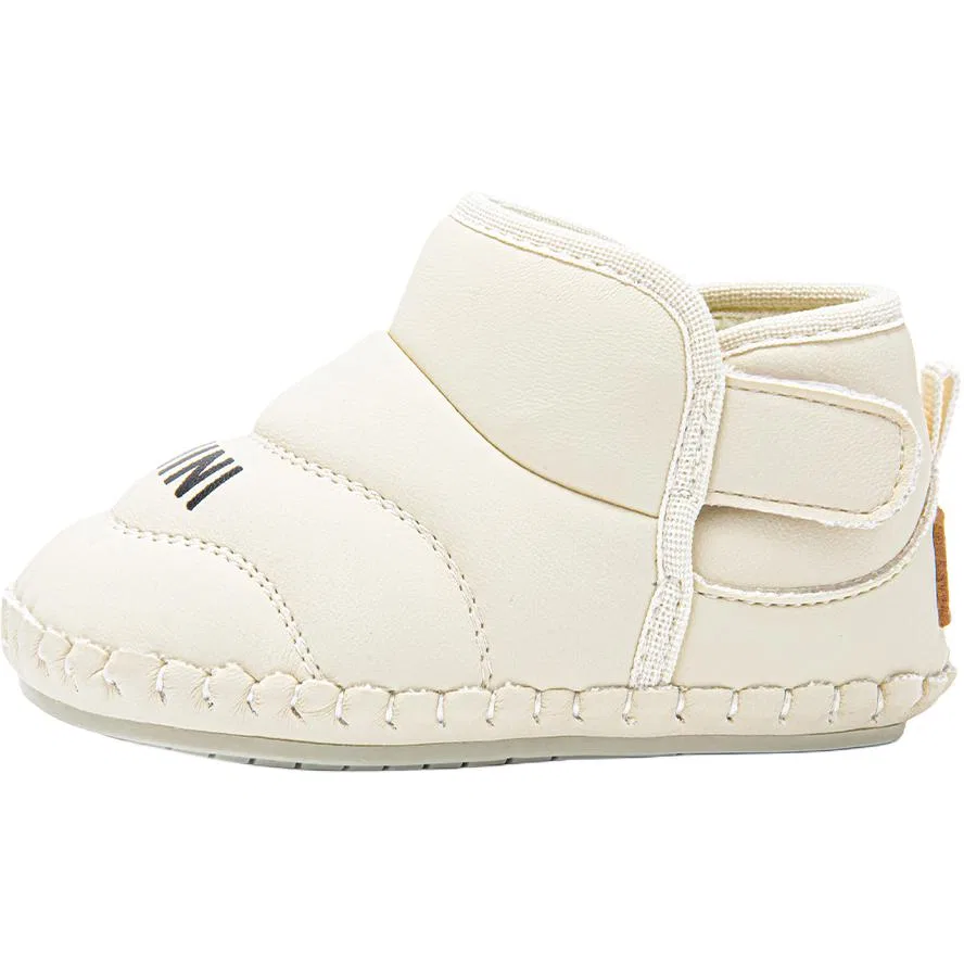 Высокие ботинки для малышей, нескользящие, EBMINI, Beige