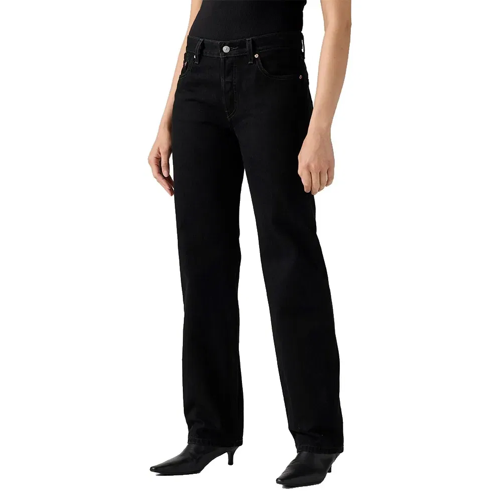 Женские джинсы свободного кроя Levi's 501 90S, Black