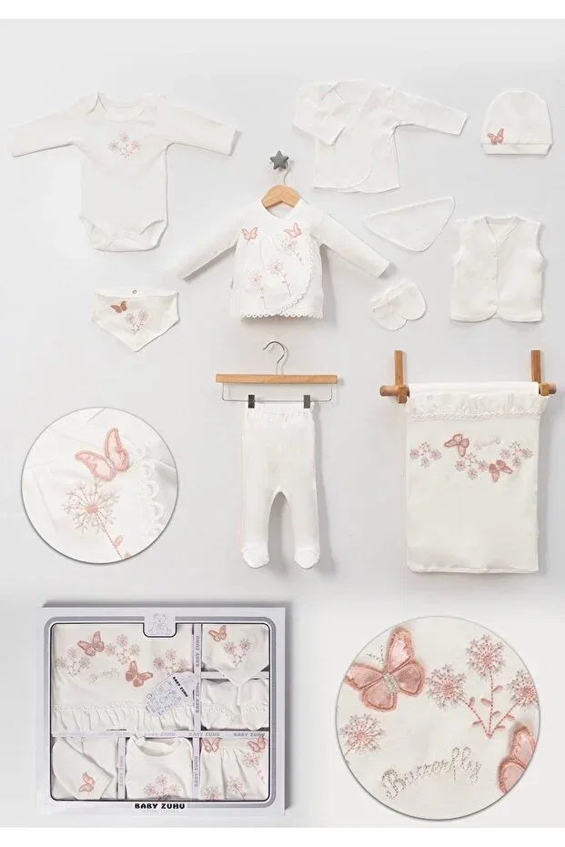 Детский комплект одежды для новорожденных хлопковый Neu Kids, Powder