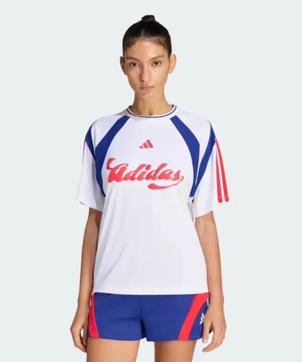 Футболка House of Tiro Jersey, Adidas, белый