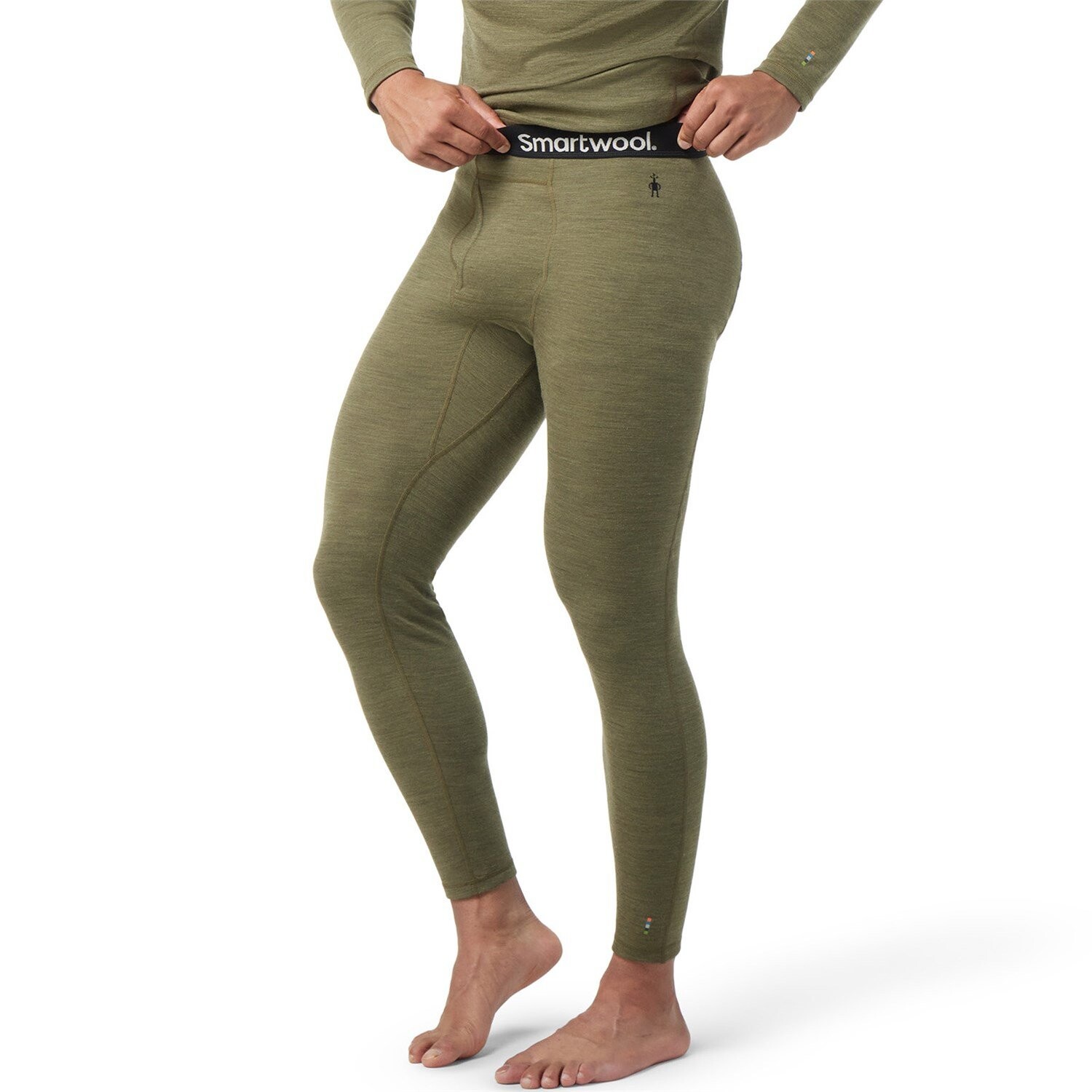 

Классические термобелье из мериноса Smartwool Classic, winter moss heather