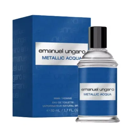 Спрей для бритья после Emanuel Ungaro Metallic Acqua Men Eau De Toilette