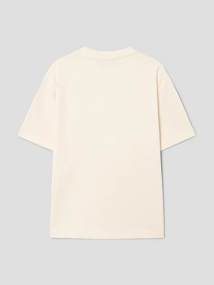 Футболка с принтом Palmier JACQUEMUS, Ivory — фото 2