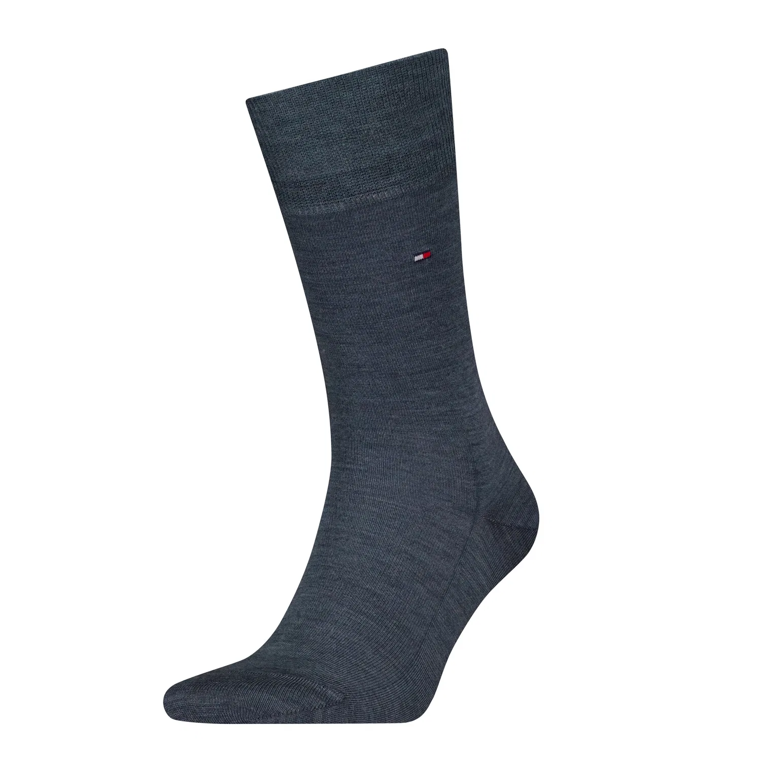 Мужские классические носки из мериносовой шерсти Tommy Hilfiger, Jeans Melange