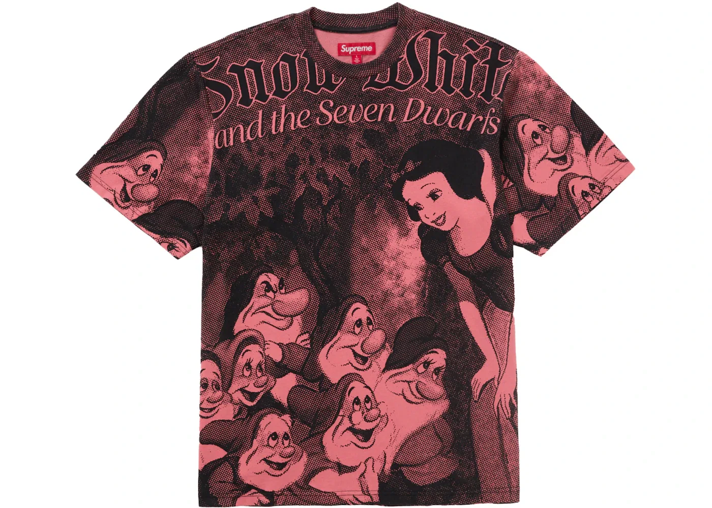 Мужская футболка с принтом Supreme Top, Pink