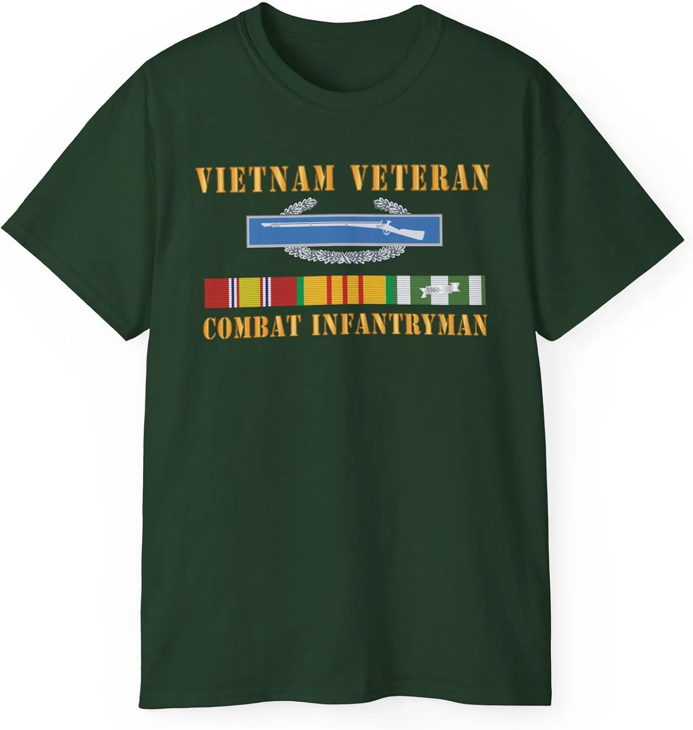 Мужская футболка классическая Gildan 2000, Forest Green
