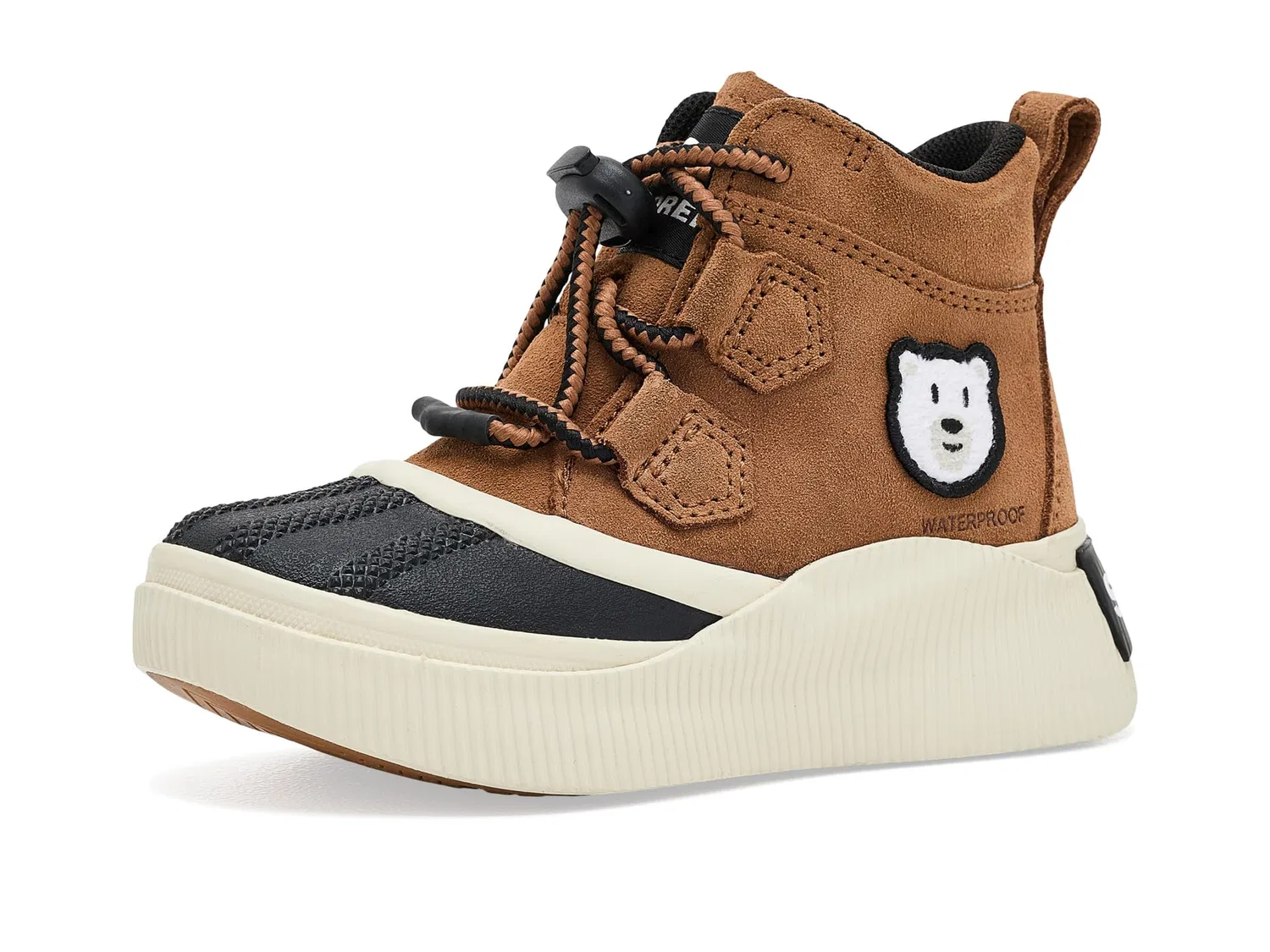 Водонепроницаемые ботинки Out N About IV Classic Waterproof (для маленьких детей) Sorel Kids, Taffy/Light Bisque