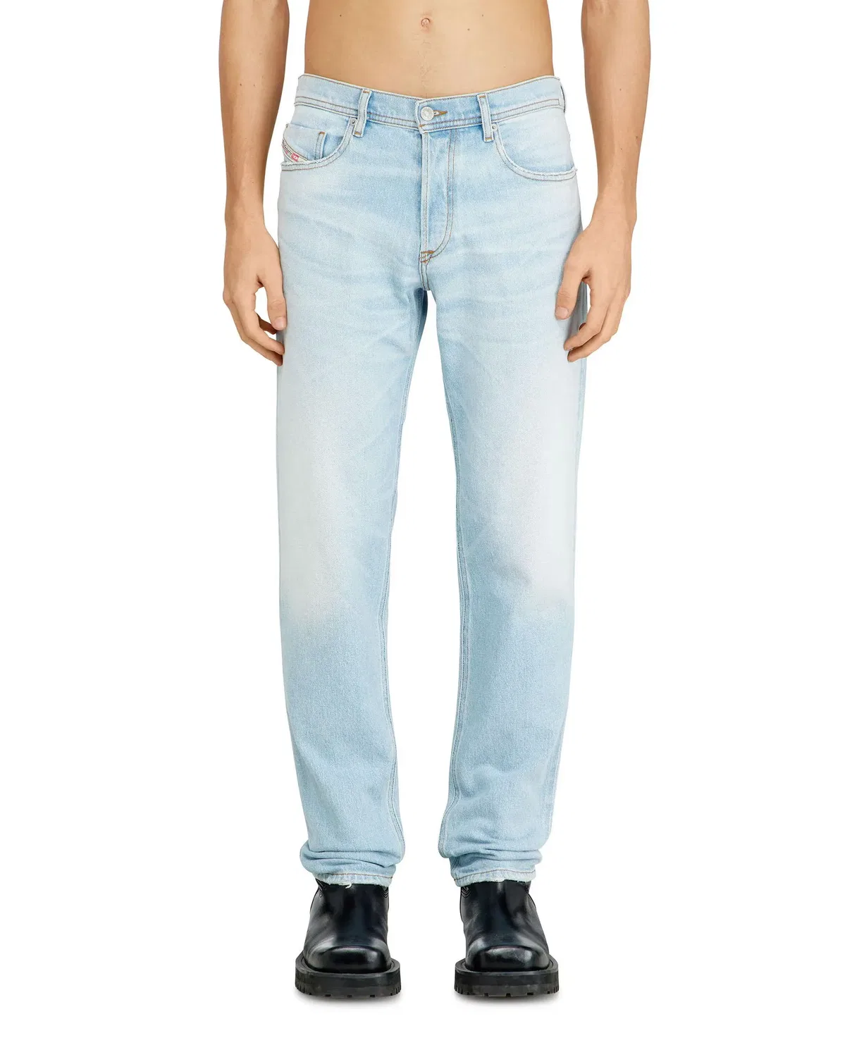 Мужские джинсы regular fit Diesel, Azul Claro