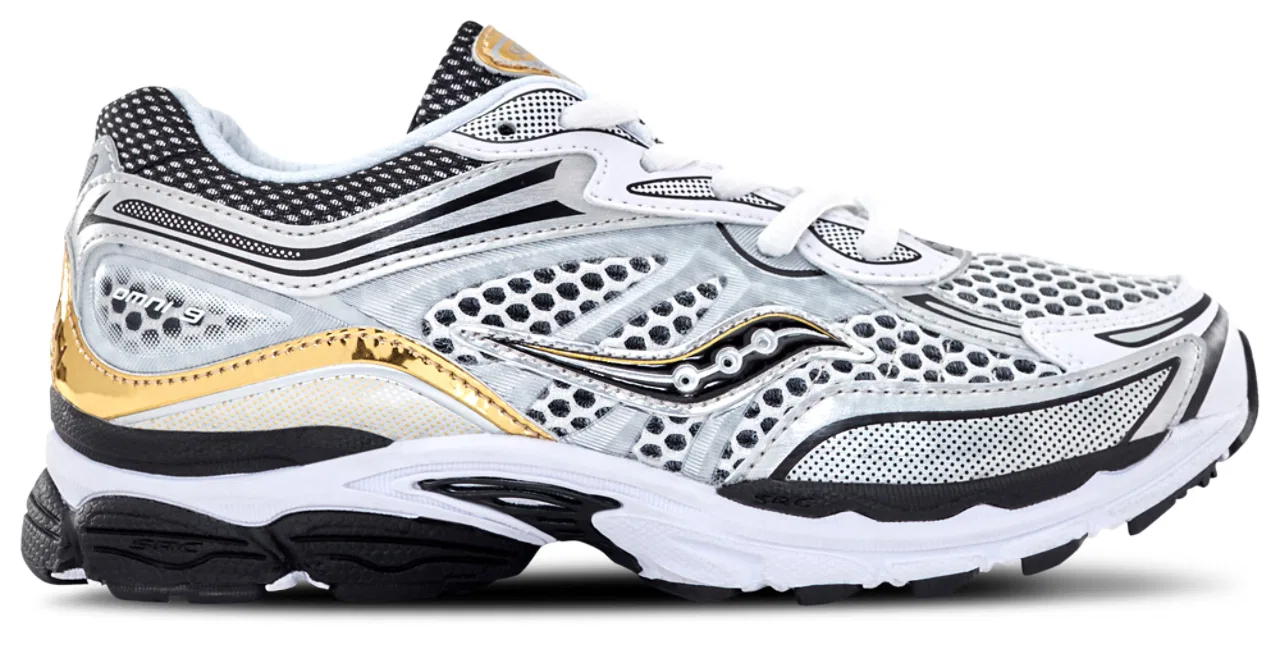 Кроссовки для мальчиков Omni 9 Saucony, цвет Gold/Silver
