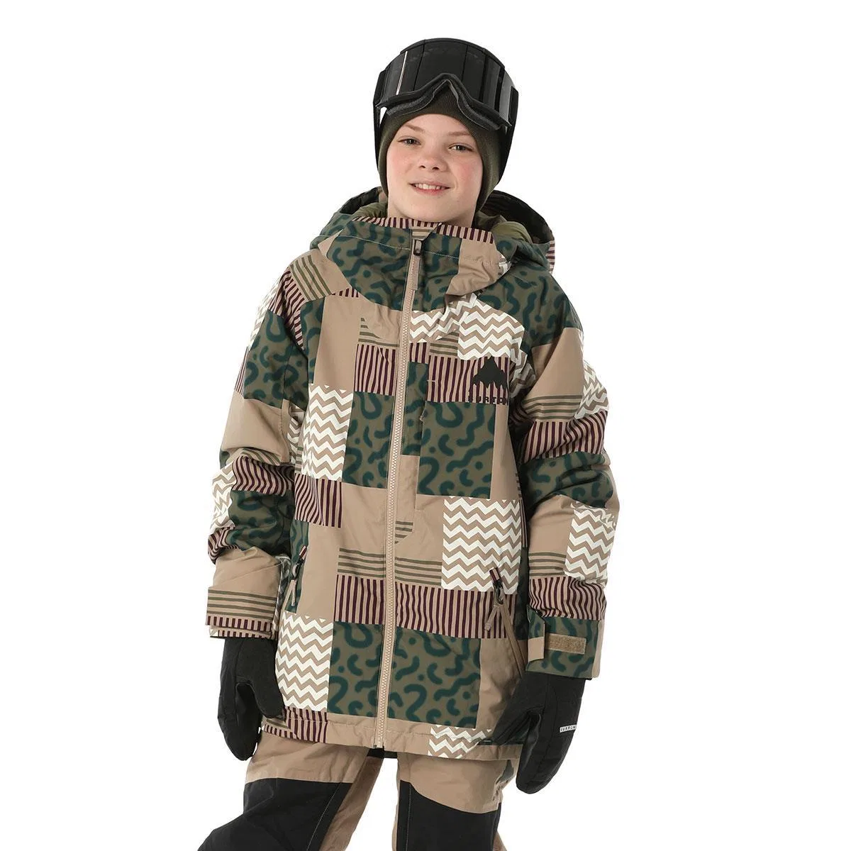 Утепленная куртка-парка Ascutney 2L Burton, Patchwork