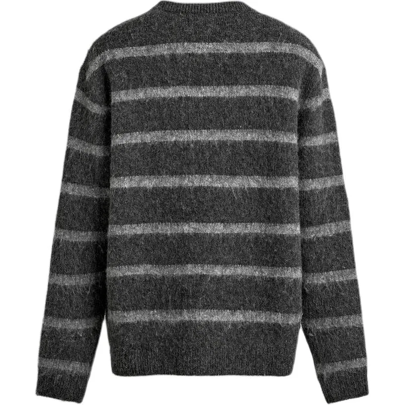 Мужской свитер с круглым вырезом Dark Gray ZARA, Dark Gray — фото 3