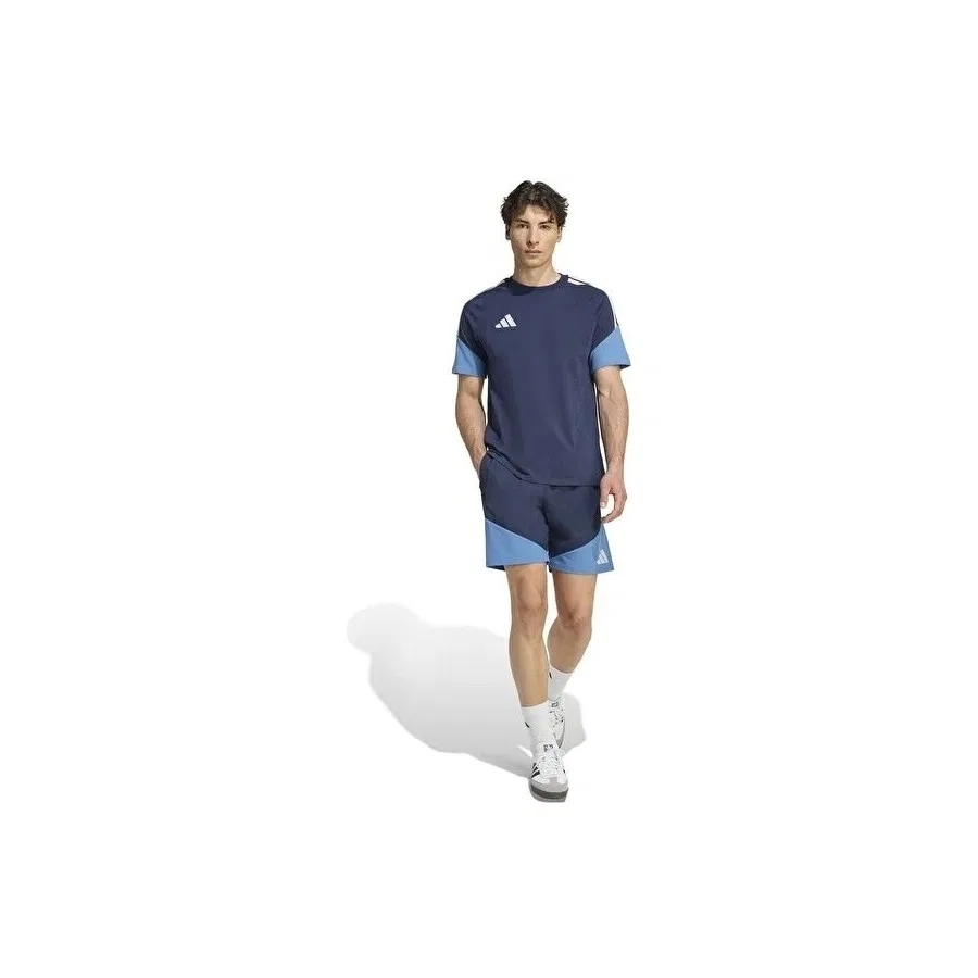 Футболка спортивная с длинным рукавом TIRO26C Tee adidas, Темно-синий