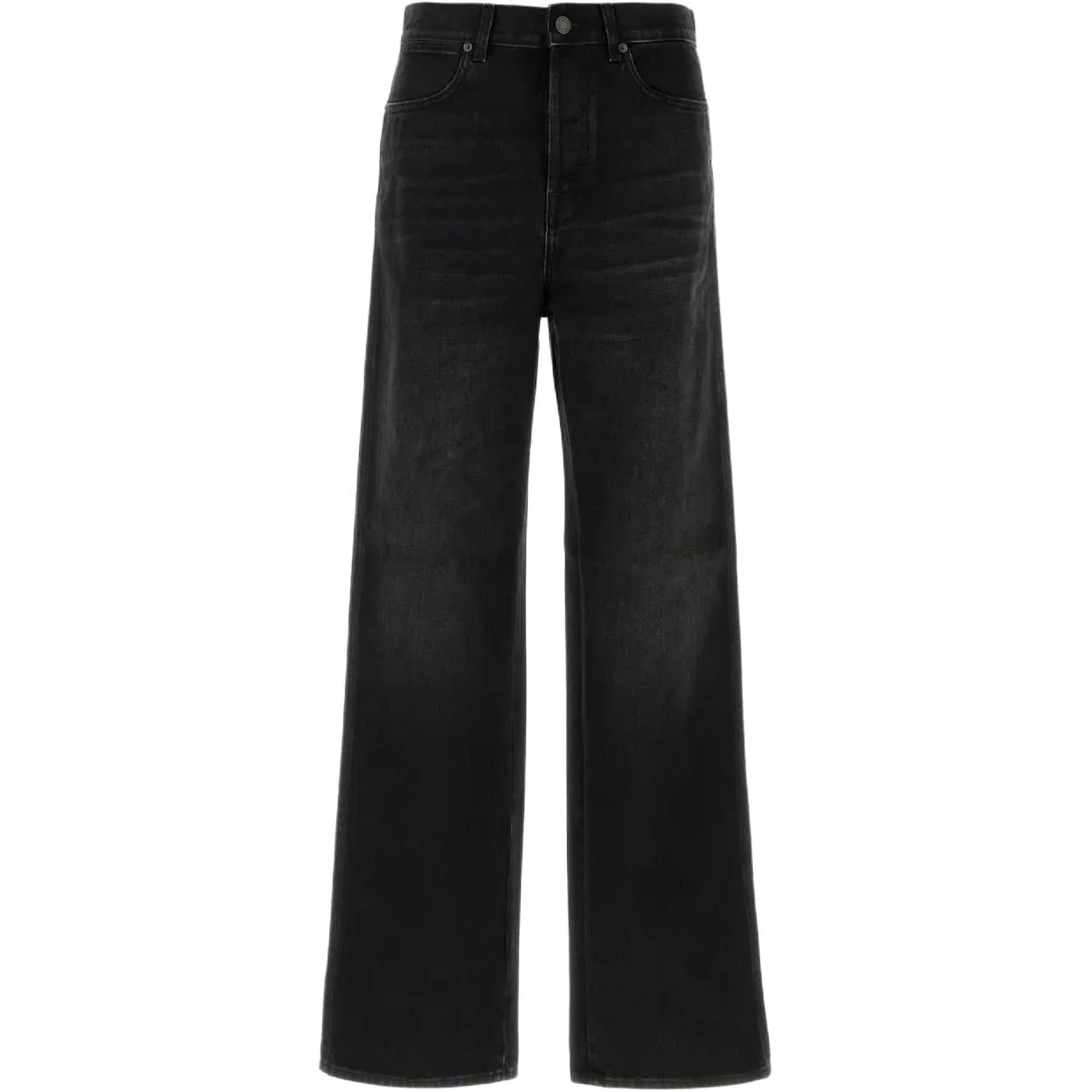 Мужские джинсы свободного кроя Wide Leg, Black, GUCCI
