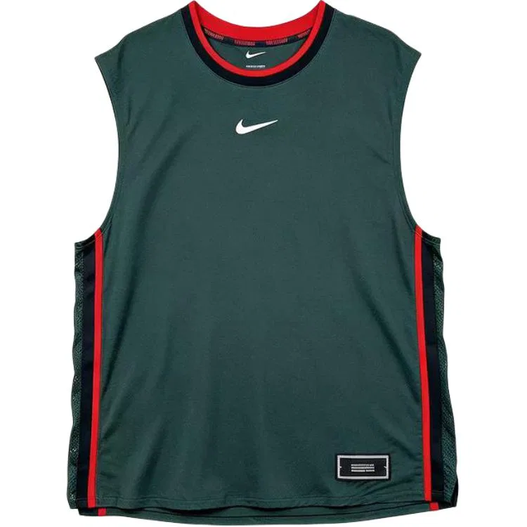 Мужской топ без рукавов Nike, Цвет Green/Red/Black