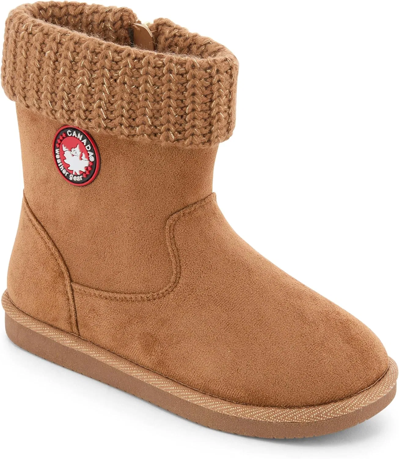 Детские ботинки для девочек Carmen Canada Weather Gear Footwear, Chestnut — фото 4