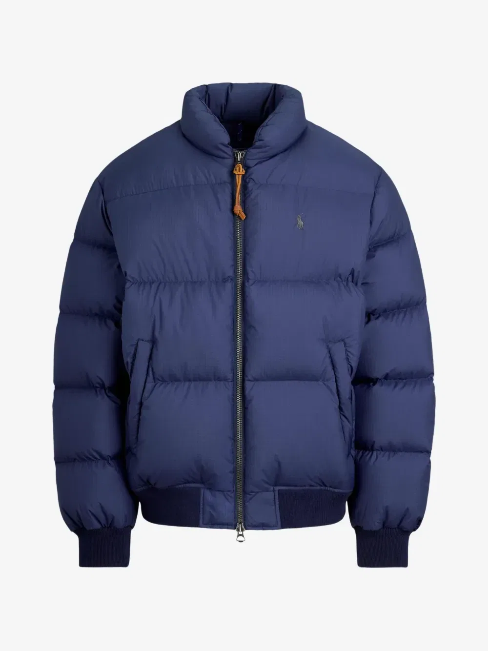 Пуховик на молнии Polo Ralph Lauren, синий