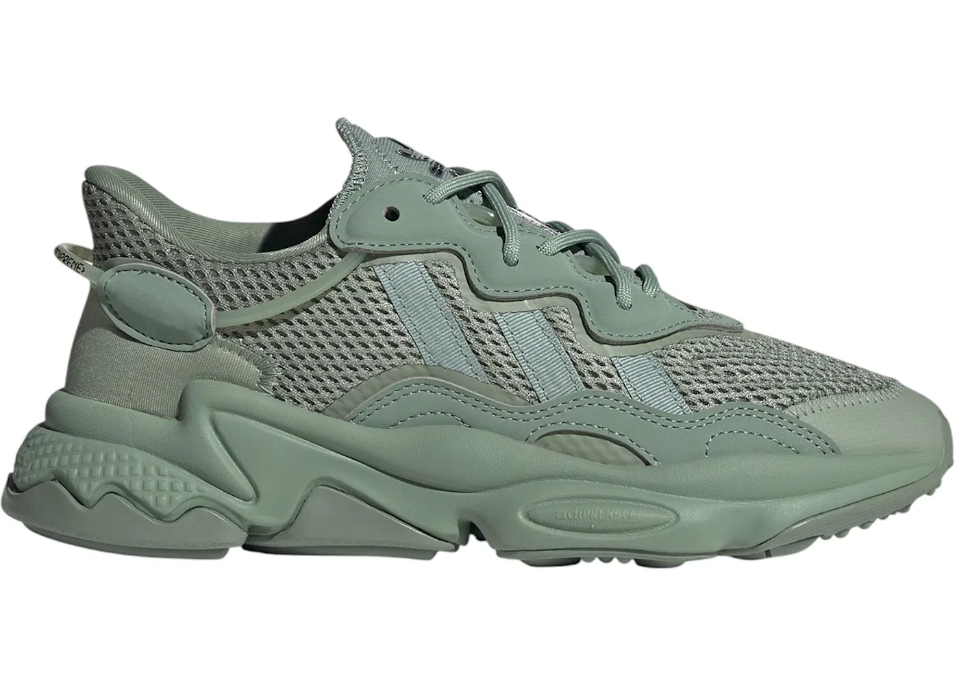Детские кроссовки Lifestyle с сетчатым верхом Adidas Ozweego, Silver Green Silver Green Core Black