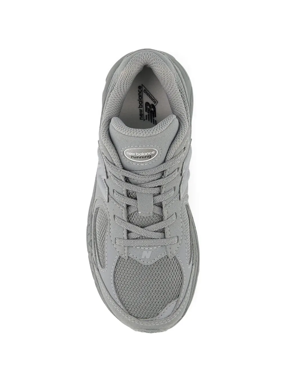 Кроссовки с эластичными шнурками 2002 года New Balance Kids, серый — фото 4