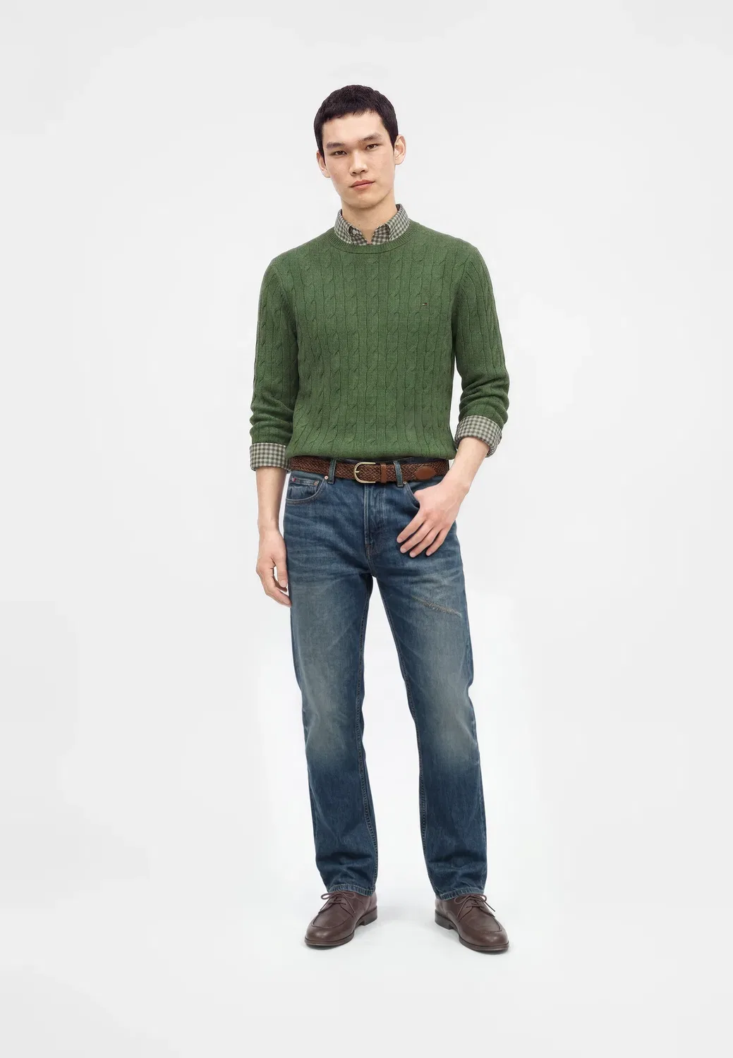 Довер - джинсы прямого кроя Tommy Hilfiger, Sebas Indigo — фото 2
