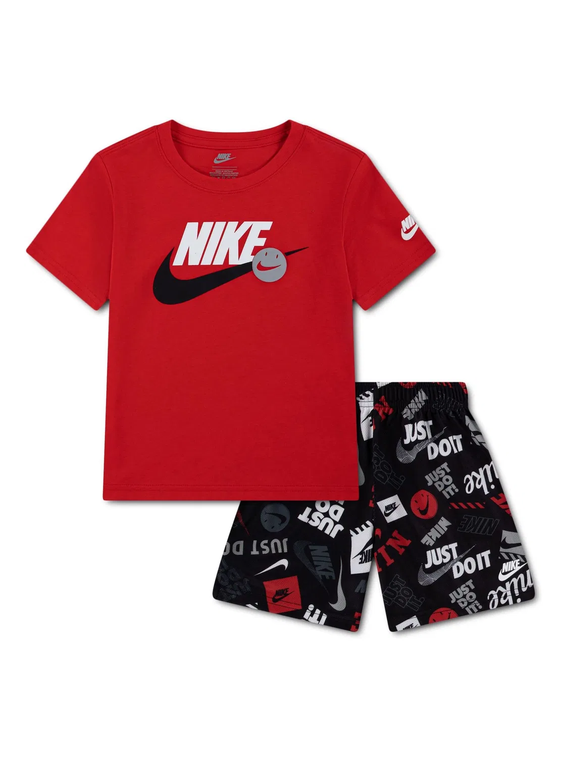 Спортивный комплект футболка и шорты Nike, Black