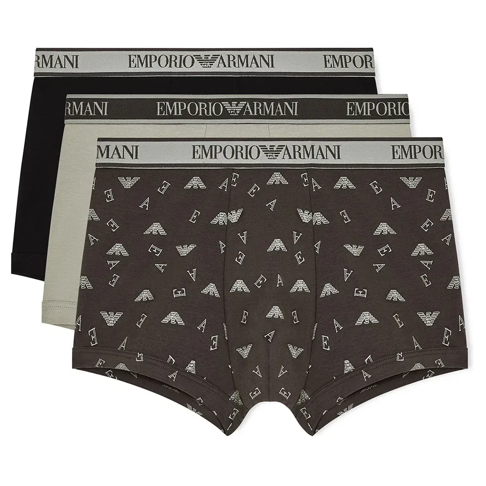 Трусы боксеры Emporio Armani, черный