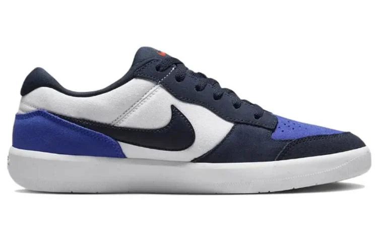 Кроссовки Nike SB Force 58, белый/темно-синий — фото 2