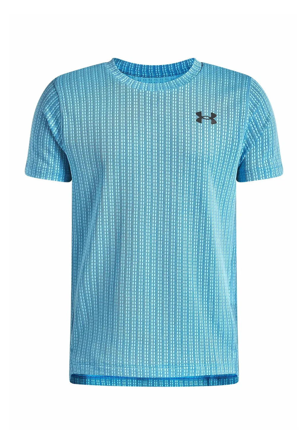 Спортивная футболка с жаккардовым рисунком и вентиляцией Under Armour, Fresco Blue