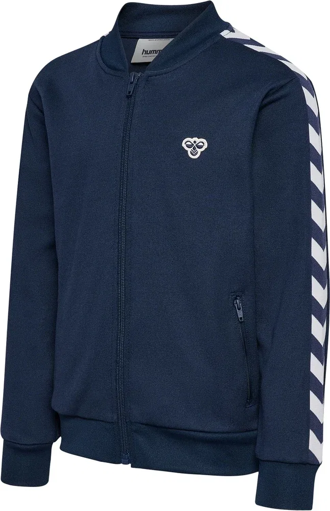 Тренировочная куртка детская на молнии Hmljr Archive Reg Poly Zip Jacket Hummel, синий